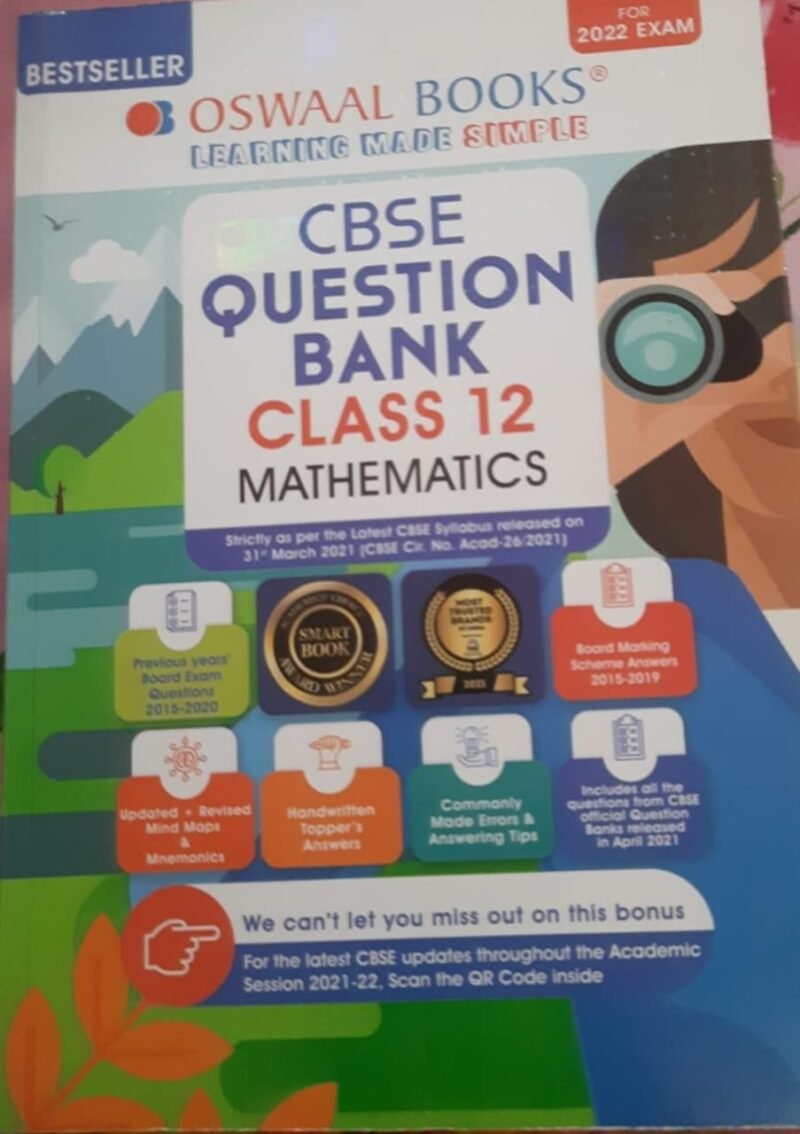 Mathematics 12 Question Bank