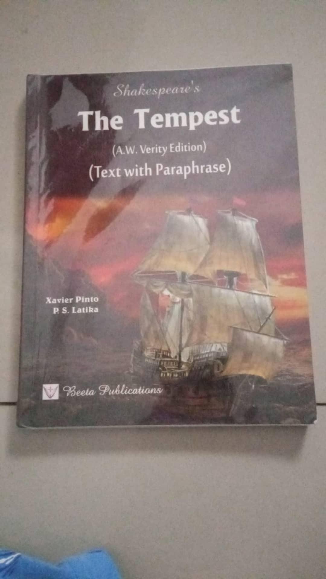 The Tempest The Tempest by William Shakespeare