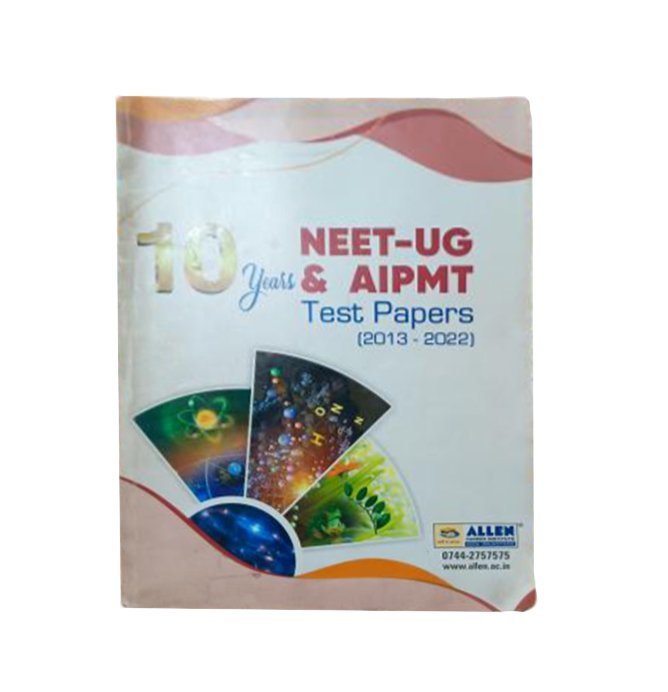 10 Years NEET-UG & AIPMT Test Papers by Allen