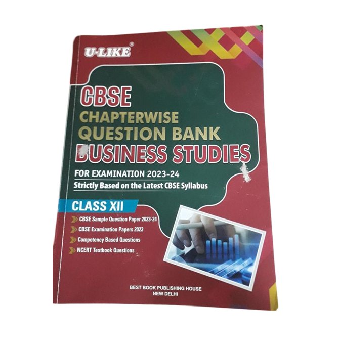 U-Like CBSE Question Bank Business Studies Class XII