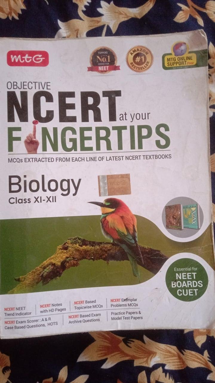 MTG Ncert Fingerprints Biology Class XI - XII MTG Ncert Fingerprints Biology Class XI - XII
