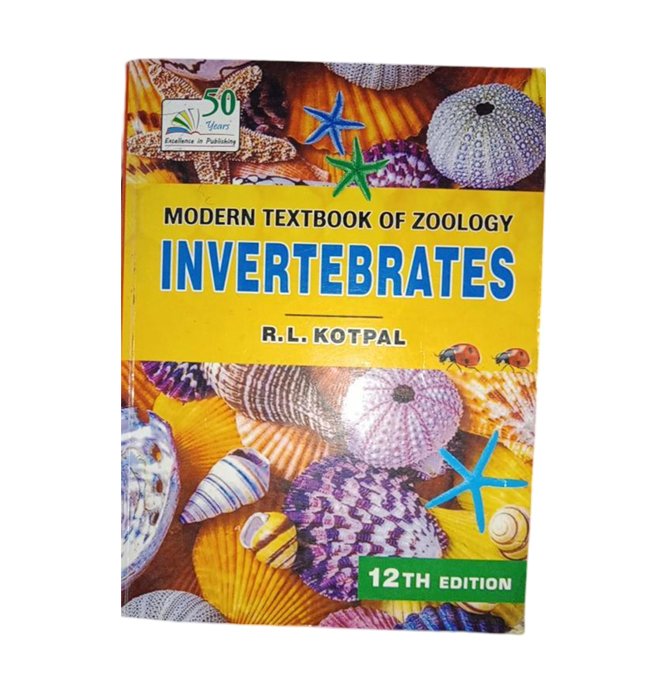 Modern Textbook Of Zoology Invertebrates 12th Edition by R.L. Kotpal