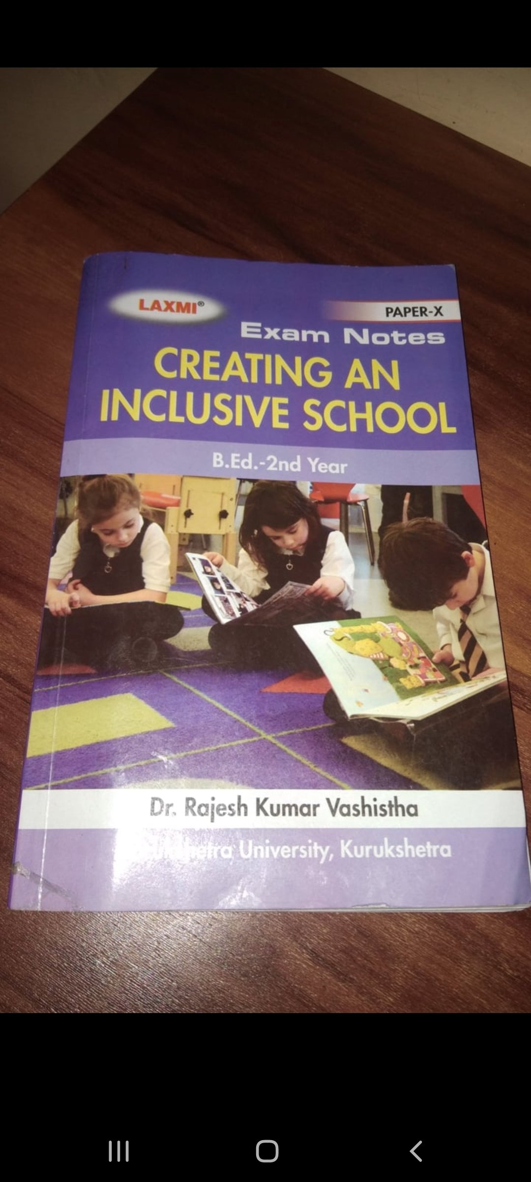 Creating An Inclusive School B.Ed 2nd Year by Dr. Rajesh Kumar Vashistha Creating An Inclusive School B.Ed 2nd Year by Dr. Rajesh Kumar Vashistha