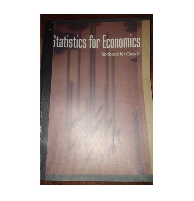 Statistics For Economics Class XI