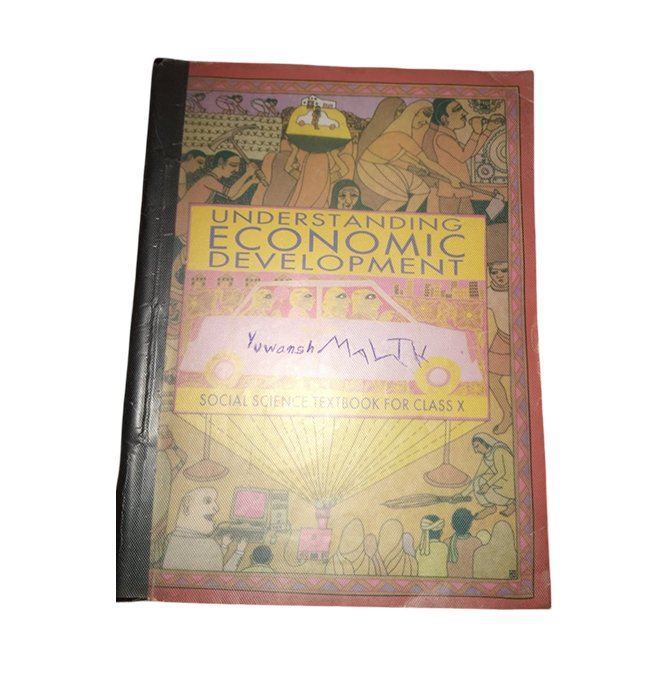 Ncert Understanding Economic Development Class X