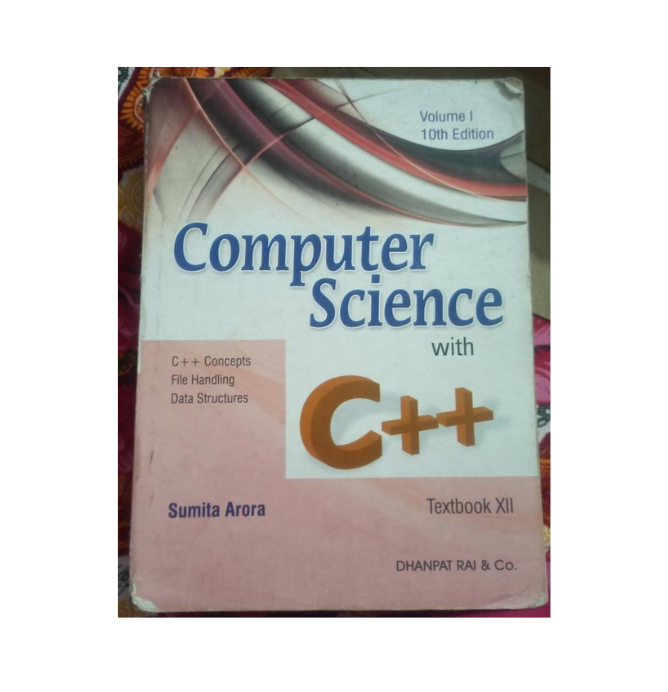 Computer Science With C++ Volume I Class XII