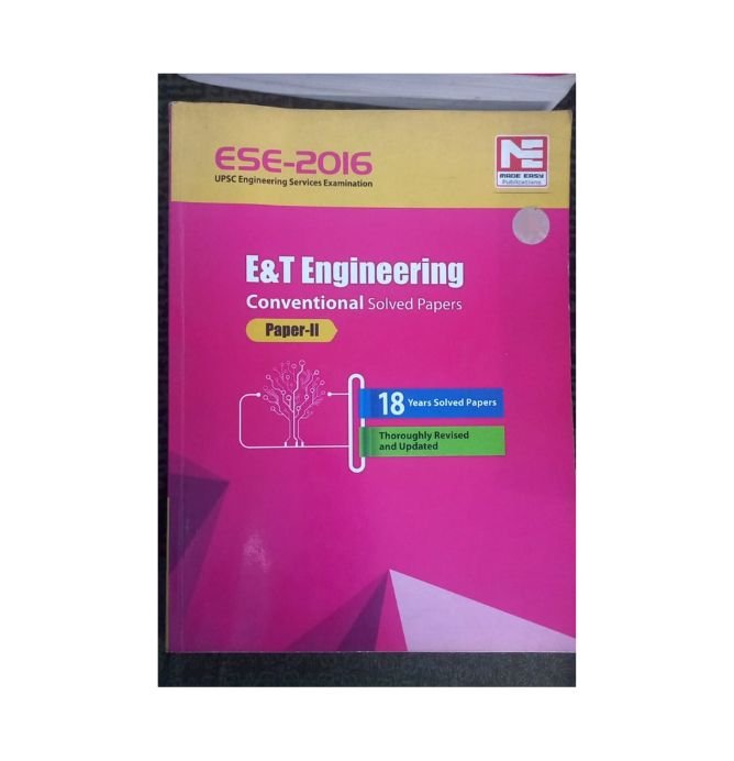 18 Years Solved Papers E&T Engineering Paper - II 2016