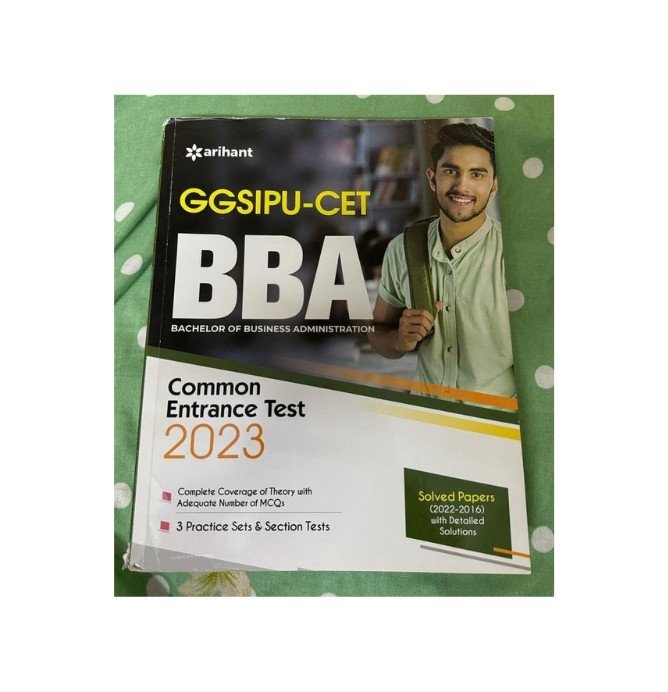 Arihant GGSIPU-CET BBA Solved Paper (2022-2016)